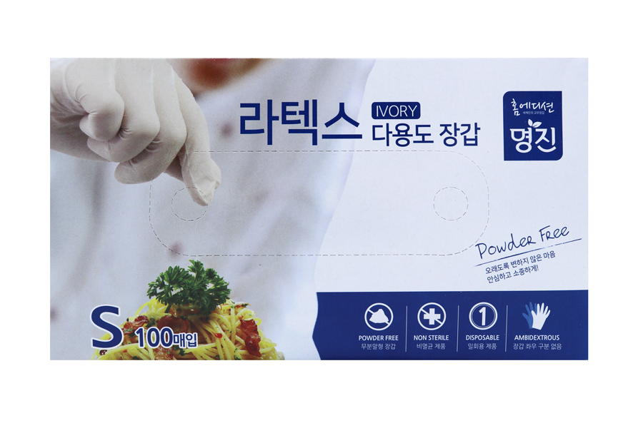 라텍스 다용도 고무장갑 100매