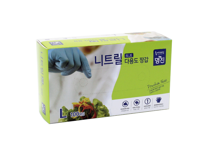 니트릴 다용도 고무장갑(L)