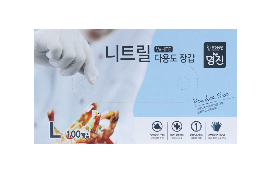 니트릴 다용도 고무장갑(L)