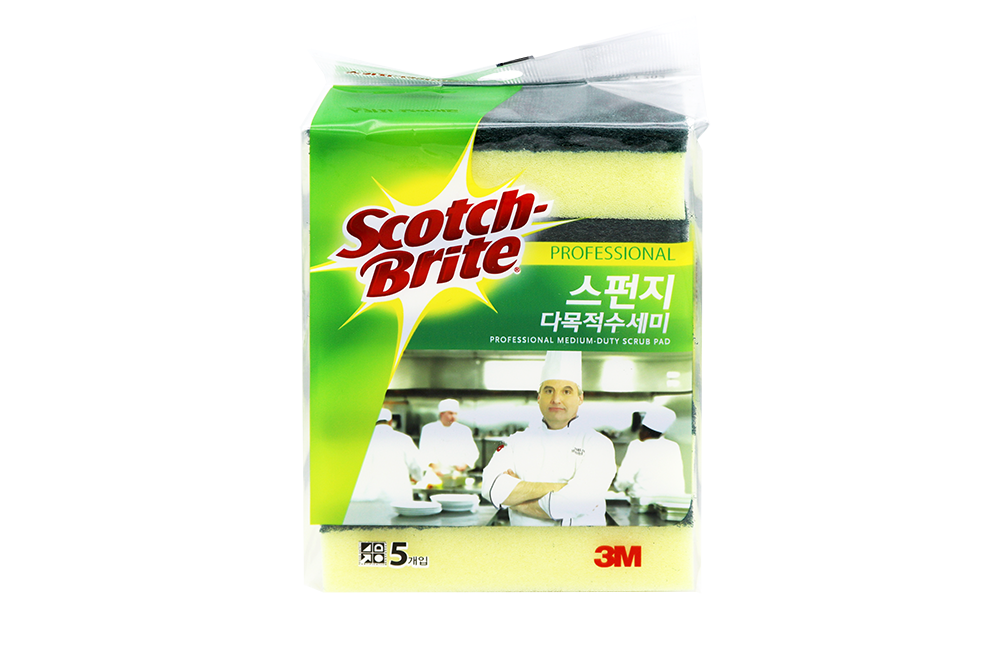 수세미 다목적 양면 스폰지 SL-86 5매