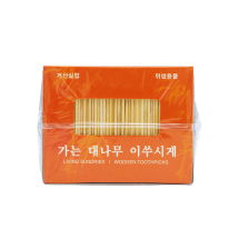 가는 대나무 이쑤시개(종이각)
