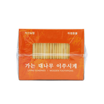 가는 대나무 이쑤시개(종이각)