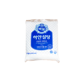백설 하얀설탕