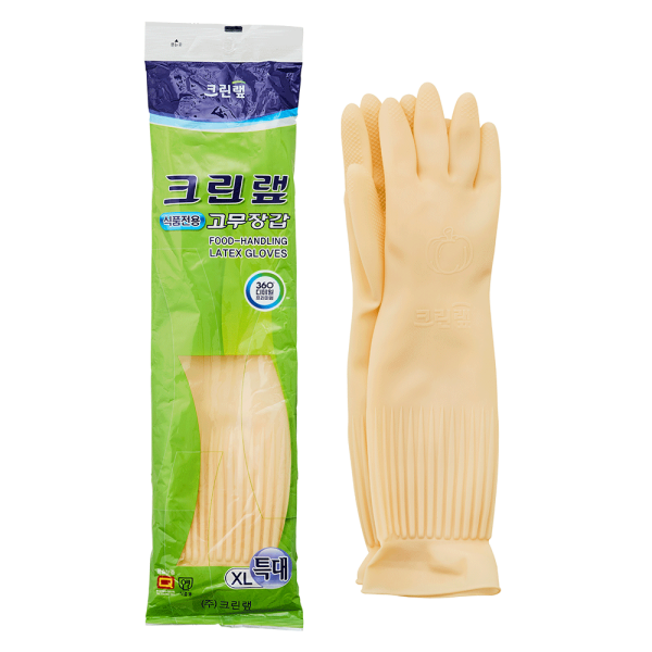 고무장갑 식품전용(아이보리)