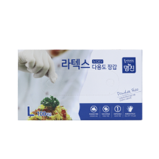 라텍스 다용도 고무장갑 100매